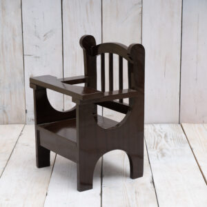 Wooden school chair