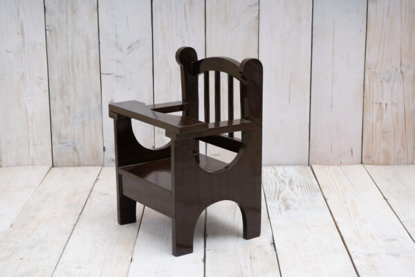 Wooden school chair