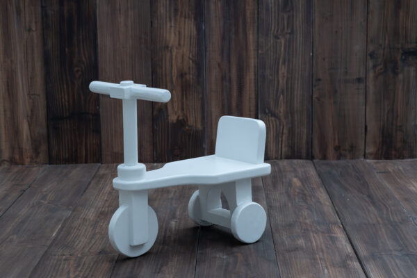 Wooden Scooter (White)