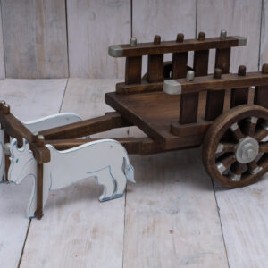 Wooden Bull cart