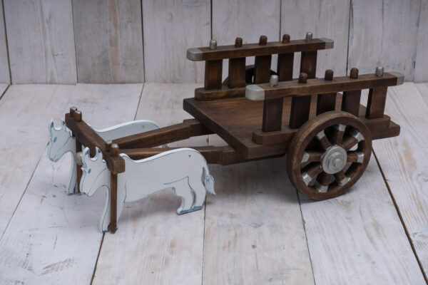 Wooden Bull cart